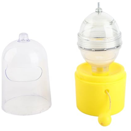 Blaihild Miscelatore Manuale per Tuorlo d', Omogeneizzatore per Uova in Silicone per Uova Piccole e Grandi, Frullino per con Corda da Tirare Facile da Usare per