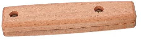 NAMOARLY Sourdough Spatula Wooden Handle Replacement with Anti-Scald and Anti-Slip Design, of Spatula Grip Handle for Cookware Accessories, for Baking and Kitchen Use