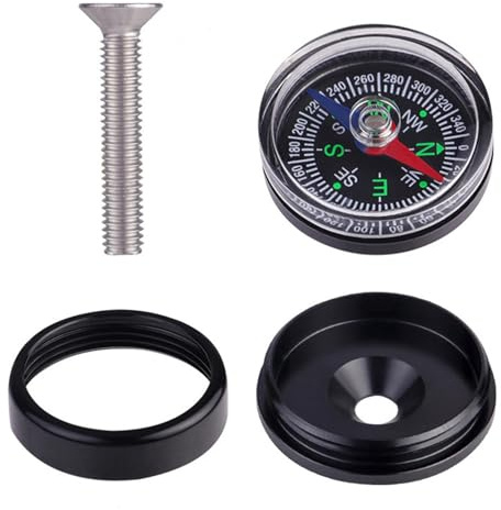 Fahrrad-Vorbau-,Robustes - Fahrrad-Reitzubehör, Fahrrad-Headset- - Überlebenskompass, multifunktionales - Outdoor-Navigationsgerät für - Straßenfahrzeuge,- Mountainbikes