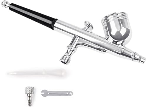 Opdestn Aérographe pour Ongles | Set d'Aérographe Haute Pression 0.8 à 3.4,Machine À Peinture avec Buse 0.3mm pour Maquillage, Coiffure, Décoration De Gâteaux, Pâtisserie, Et Automobile
