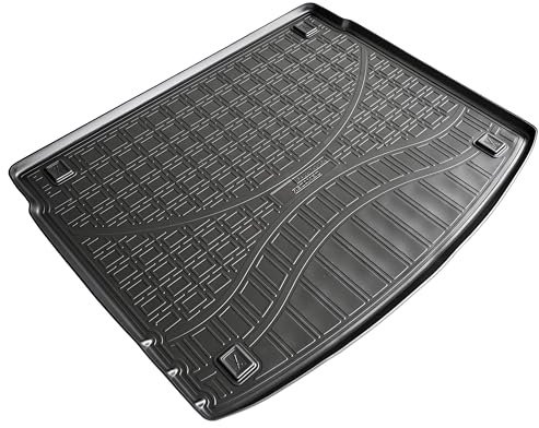RECAMBO Rubber Boot Liner, High Loading Floor, Suitable for Kia XCeed CD Year of Manufacture from 2019 - Perfect Fit with Edge, Non-Slip, Robust Rubber, Easy to Clean, Protection Against Dirt and
