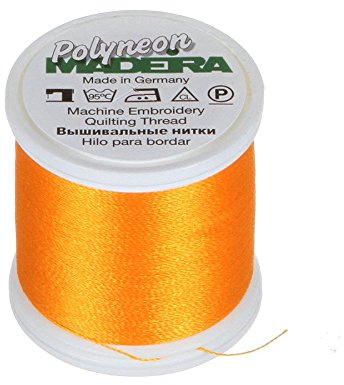 Madeira 9845-1951 Stickgarn, 2-lagig, Polyneon, Polyester, 40 W/135 D, Goldstab
