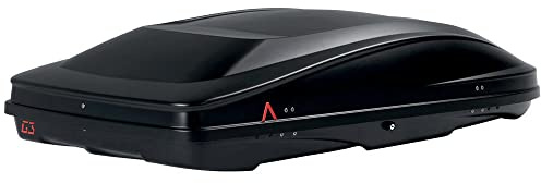 G3 g322406 Box da Tetto Spark 520, 420 Litri, Nero Metallizzato Opaco