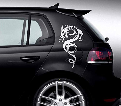 Aufkleber Drache Auto Dragon | Sticker Autoaufkleber Motorradaufkleber | verschiedene Motive, Größe & Farbe anpassbar