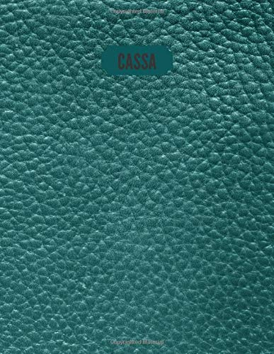 Libro di Cassa Semplice - Entrate e Uscite: Libro Maesrto - Spese Giornaliere e mensile -Formato A4 - Con Totale, Saldo Precedente e Nuovo Saldo- Fondi della Cassa - Libro Contabile