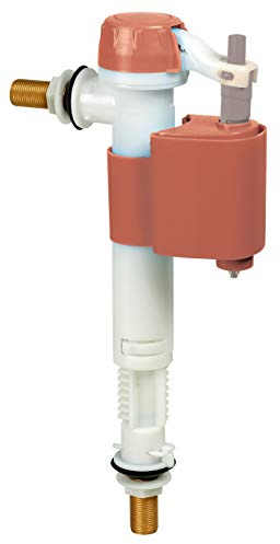 SOMATHERM FOR YOU, Robinet flotteur réversible pour chasse d'eau WC, raccord laiton M12/17 (3/8), adaptable pour alimentation basse ou latérale, système anti-siphonage, garantie 10 ans