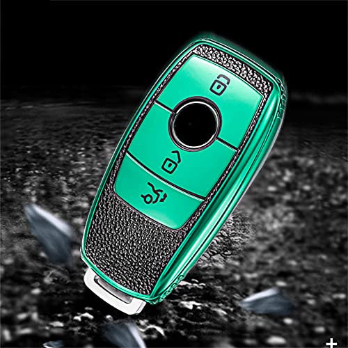 VIdisp Autoschlüsseletui, passend für Mercedes Benz CES Klasse W213 W221 W177 W205 X176 C117 X156 AMG