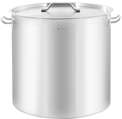 Royal Catering RC-SSIP98 Olla de inducción 98 L 500 mm olla para cocina de inducción cacerola para inducción olla de acero inoxidable