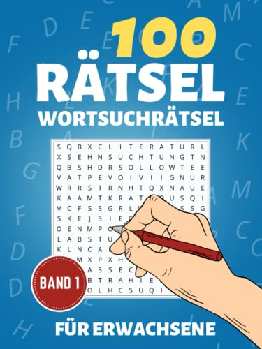 Wortsuchrätsel für Erwachsene: 2100 Wörter, Großdruck, Band 1 ,1 Puzzle pro Seite, großer Spaß für Erwachsene und Senioren