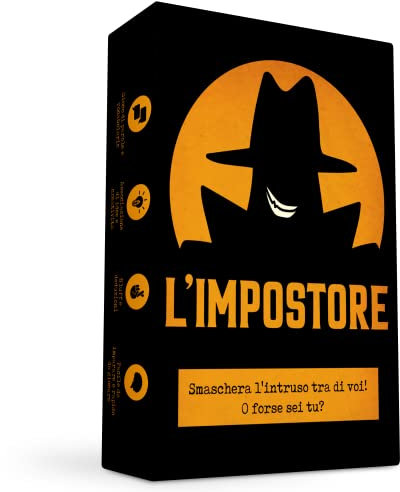 Oh Happy Games - L'Impostore - Riesci a scoprirlo? Bluff, creatività, gioco di parole e di sospetto! Divertente Gioco da tavolo per bambini e adulti