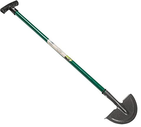 BONAFIDE Heavy Duty Lawn Edging Tool For Gardening & Landscaping, Garden Stainless Steel Edging Spade, Manual Half Moon Edging Tool For Lawn_‎93L x 22W x 4H cm