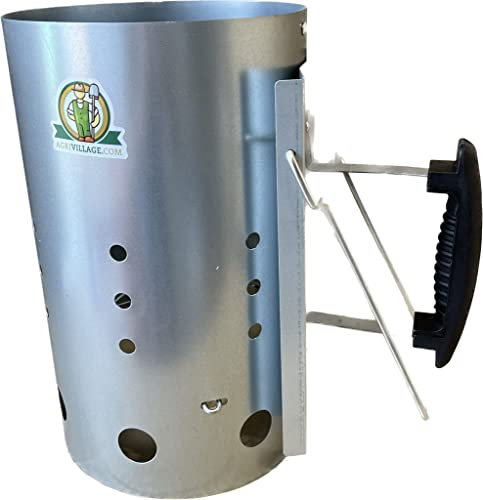 G.L.D. Forniture Ciminiera di accensione per Barbecue, Perfetto per accellerare l'accensione della carbonella ed agevolare la creazione delle braci