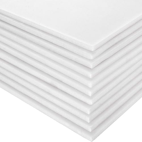 A1 Skumbräda – svart (paket med 10) (vit)