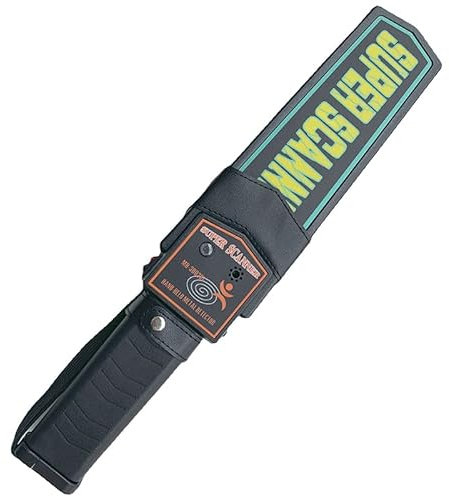 Odorkle Handheld Metal Detector Wand, Portable Security Scanner with 2 Switches (Battery Not Included)
