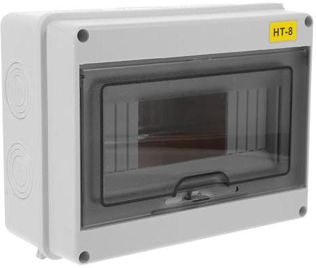 Gadpiparty Scatola Giunzione Elettrica Ht Esterni Quadro Di Distribuzione Installazione Facile Per Circuiti Di Illuminazione e Cablaggio Elettrico Alta Durabilità e Sicurezza