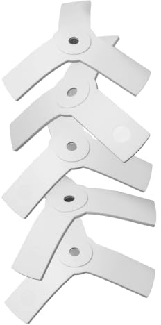silwy® Magnet-Adapter-Set (5er-Set) für bestehende Teller, Schalen, Küchenutensilien, Töpfe, Pfannen u.v.m. - 5 teiliges Set, Magnetsystem zum Nachrüsten, Magnet-Sandwich für alle Gegenstände