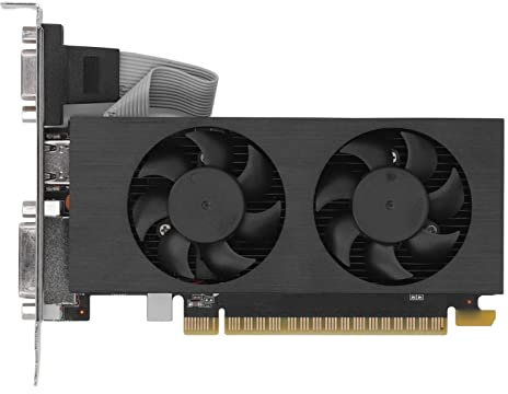 KIMISS Tarjeta Gráfica 750 de 4 GB, Tarjetas 4G DDR5 con 2 Ventiladores de Refrigeración 128 128 bits PCI Express Electrónica Computadoras Accesorios Componentes de