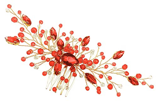 BELLIFFY Peineta para Novia para Boda de Aleación de Zinc Brillo Duradero y Lustre Brillante, Accesorios Elegantes Cabello en Ocasiones Obsequios