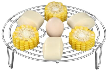 Rejilla de cocción al vapor - Soporte de cocción al vapor multifuncional de acero inoxidable | Rejilla de enfriamiento lavable, Parrillas de cocción de alimentos para ollas, ollas, ollas