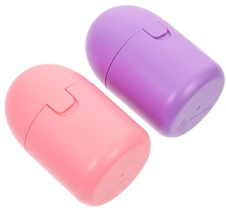 Box per Coppa Mestruale 2 Pezzi in Pp, Contenitore | Portatile e Leggero, Sterilizzabile a Vapore, Supporto per Oggetti Personali