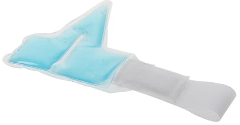 WRITWAA Manicotto in Gel per Dita Riutilizzabile, Fascia Ghiaccio e Skin-friendly, Copertura Adeguata per Terapia Fredda e Sollievo