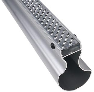 pokm toolsmarket - 1200mm Styropor - Schleifbrett aus Aluminium - Extra Lang – Raspelbrett zum Nivellieren von Styroporplattenstößen – Schnell große Flächen glätten