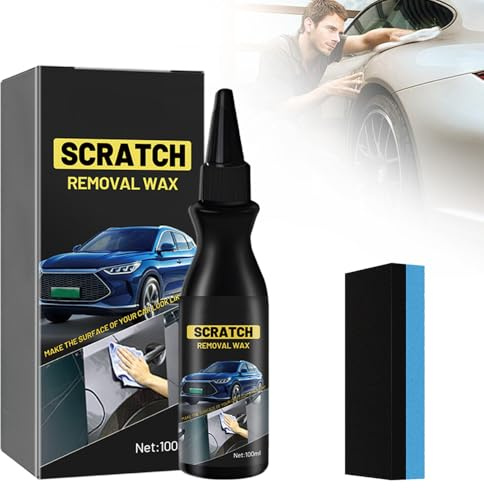 Efface Rayure Profonde Voiture, 2025 New Efface Rayure Voiture, Polish Voiture Car Scratch Remover, Modèle Crème de réparation de Rayures de Voiture, Efface Rayures Anti-Rayures Pâte Réparation (1PCS)