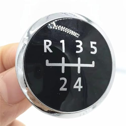 Avfpra Auto Schaltknauf Für VW Für Transport T5 T5.1 Gp 2003-2010 2011 5/6 Geschwindigkeit Manuelle Schaltknauf Hebel Stick Kappe Abdeckung Schaltknauf(5 Speed Black)