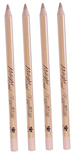 Bois Stylo Correcteur de Maquillage 4 Pièces pour Voyage | Couvre Marques et Cicatrices, Format Portable, Usage Business Trip, pour Amies, Maquillage DIY