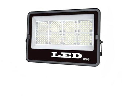 Projecteurs LED haute efficacité 400W, éclairage extérieur étanche puissance for terrains de basket-ball et places, projecteurs ultra-lumineux LED d'extérieur