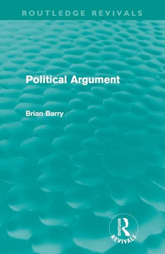Political Argument (Routledge Revivals)