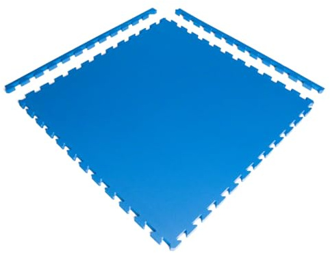 Vario-Top Gymnastikmatte Bodenmatte Sportmatte, Fitnessmatte, Karate, Kickboxen 100x100 cm
