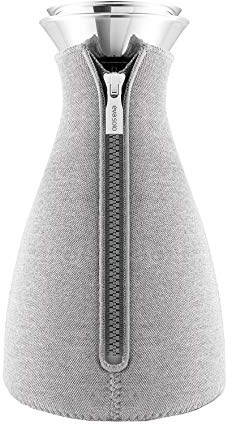 Eva Solo 5706631074285 Termos z uchwytem 1,0l Kolor Marble Grey, glas, 1 Liter, Grau