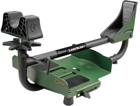 Caldwell Lead Sled 3 Adjustable Ambidextrous Recoil Reducing Rifle Shooting Rest with Elevation Adjustments for Range and Shooting Stability