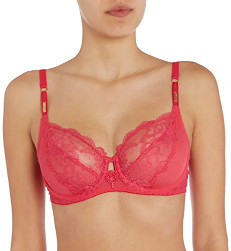 Wacoal Marquise 101001 Soutien-gorge balconnet classique à armatures en dentelle non rembourré Rose Framboise 90D, Framboise, 90B