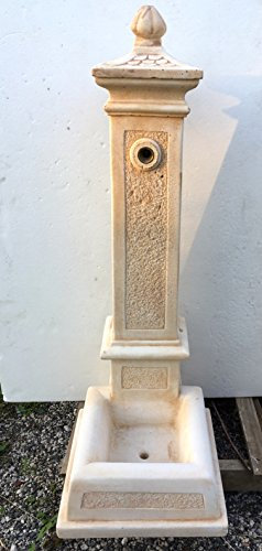 ARTISTICA GRANILLO FONTANA IN CEMENTO, MISURE: 82X28 CM., COLORE: NATURAL, BROWN