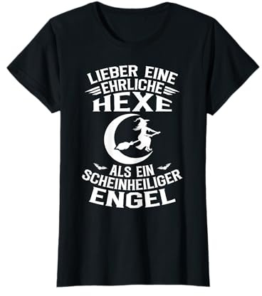 LIEBER EINE EHRLICHE HEXE - HEXEN T-Shirt