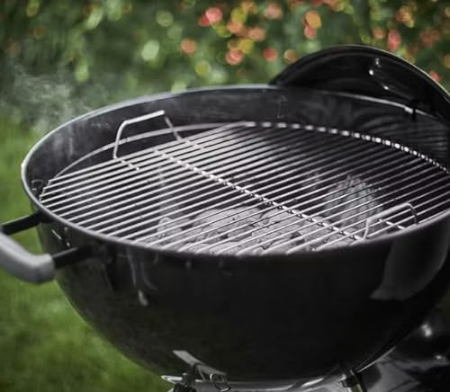 DWD 44.5cm Diameter Premium 304 Grade Stainless Steel Round BBQ Grill Rack Cooking Grate Charcoal Kettle Grills suits Weber, Char-Broil, Large Green Egg,Kamado Joe Classic,Pit Boss,Louisiana Grills