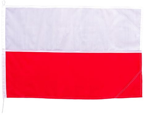 Netflags Bandera de Polonia sin escudo de barcos con peso de tela de 160 g/m²