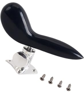 ibasenice Fagott Handhalter mit Sattelstütze Bakelit und Metall Ergonomisch Geformt Korrosionsbeständig für Bühne und Proben