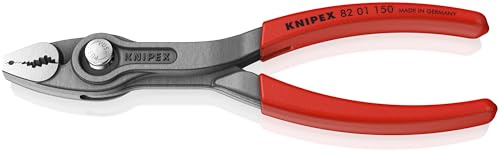 KNIPEX TwinGrip Front- und Seitengreifzange, 82 01 150 SB | Mit rutschhemmendem Kunststoff überzogen 150 mm