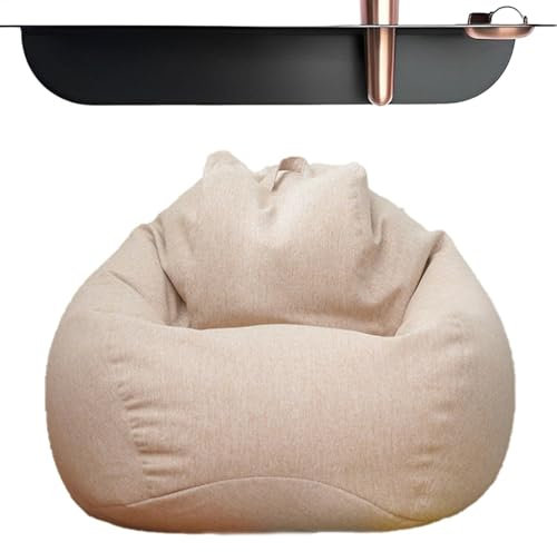 Nur Sitzsack-Abdeckung, Sitzsack Für Erwachsene, Sitzsack-Stuhl-Abdeckung,Sitzsack-Abdeckung Zur Aufbewahrung - Kleine Lazy Sofa Cover Stühle Ohne Füllstoff, Sitzsackbezug, Maschinenwaschbar