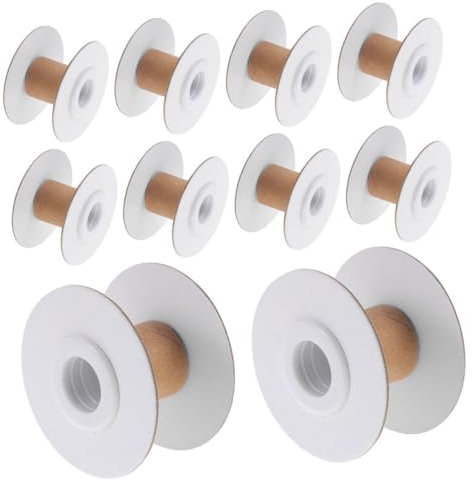SHINEOFI Bobines de Fil en Papier Démontables 20 Pièces pour Couture