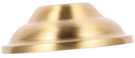 MOBUTOFU Fixation Plafonnier en Laiton pour Base de Lampe au Design Polyvalent et Stable, pour Luminaire Apparence Esthétique et Forme Plate