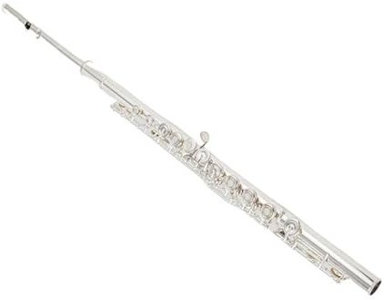 Flöte Profis Professionelle Flöte 16 Löcher Kupfernickel offene C Tonart versilbertes Instrument mit Box und Zubehör