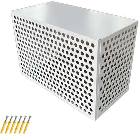 LYUCAYHQ Cache Climatiseur Exterieur, Cache Clim, Abri pour Équipement de Piscine, pour Écoles, Hôpitaux, Villas, Résidences, Hôtels(99x50x67cm/39x20x26in)