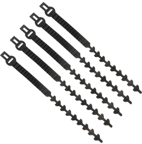 Hemobllo 5 Piezas Correas de Goma para Atar Ramas de Árboles Frutales de Ajustables y Reutilizables Soporte Seguro para Jardinería y