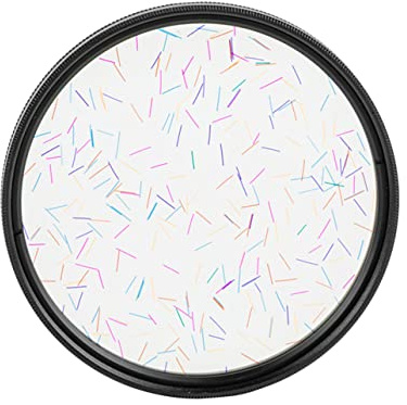 Hoement Starlight Effekt Filter für DSLR Kamera Objektive Spezial Effekt Glasfilter mit Hochwertigem Optischem Glas Robustes Metallgehäuse für Nacht Landschaftsaufnahmen Zubehör für