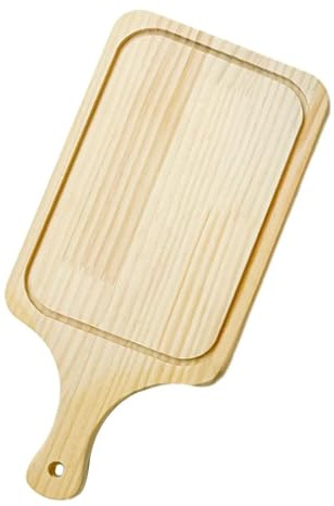 Ostbräda ostbräda trä skärning serveringsbricka bärbar användbar prylar kött (S)