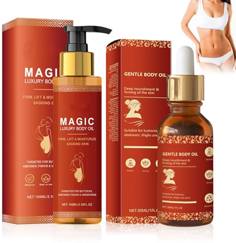 2 Pezzi Magic Luxury Body Oil, Magic Olio Per Il Corpo